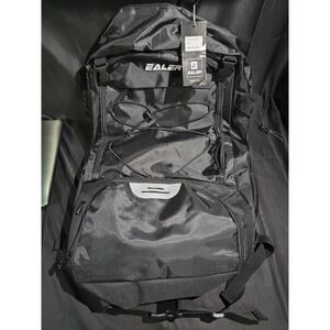 EALER ELB100 Lacrosse Bag, Turf Lacrosse Backpack Bag Black